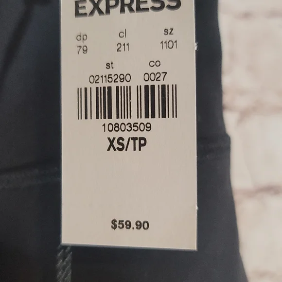 Express exp core leggings sz xs - Picture 5 of 8